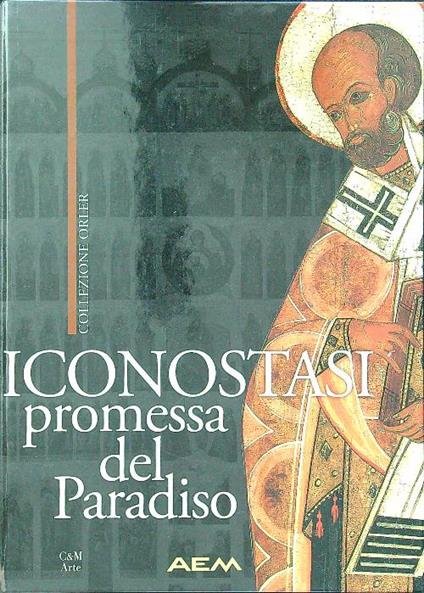 Iconostasi promessa del paradiso - copertina