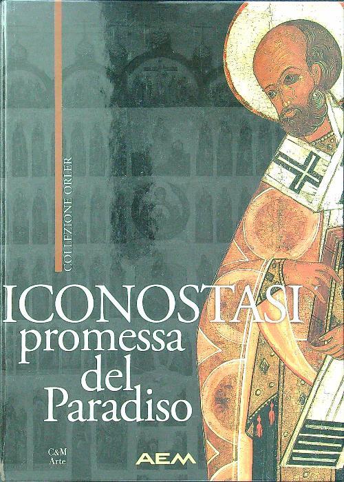 Iconostasi promessa del paradiso - copertina