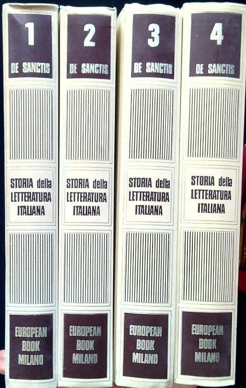 Storia della Letteratura Italiana. 4 Volumi