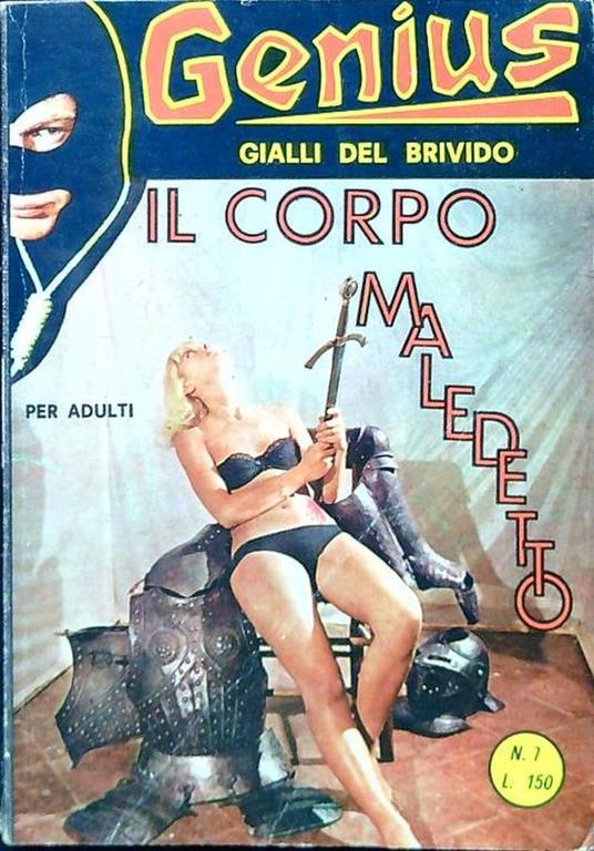 Genius N. 7 - Il corpo maledetto - copertina