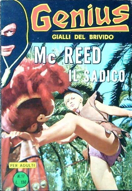 Genius N. 17 - Mc Reed il sadico - copertina