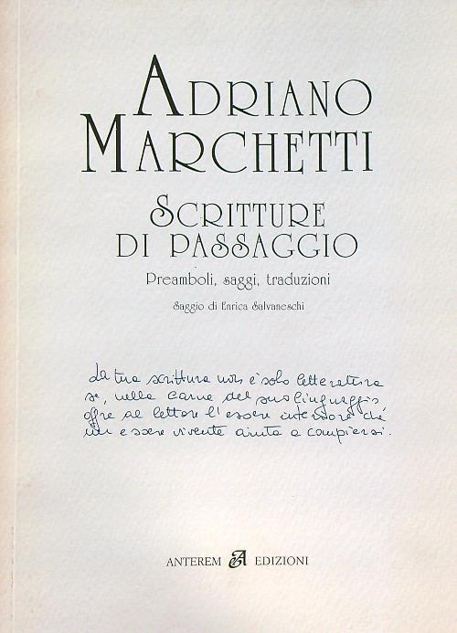 Scritture di passaggio