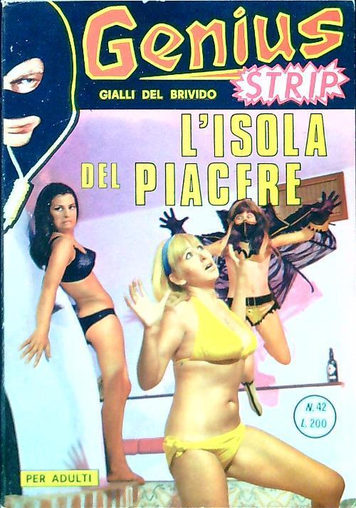 Genius strip N. 42 - L'isola del piacere - copertina