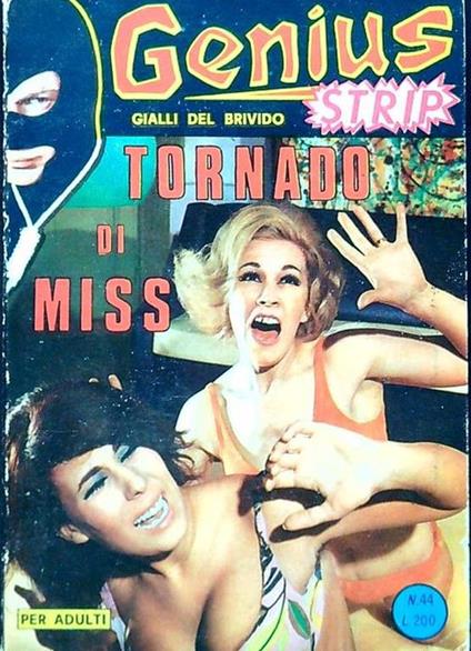 Genius strip N. 44 - Tornado di Miss - copertina