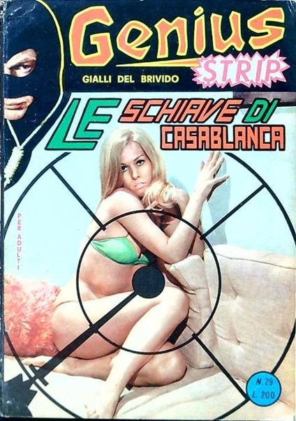 Genius strip N. 29 - Le schiave di Casablanca - copertina