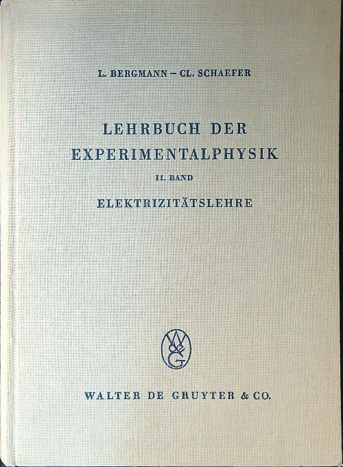 Lehrbuch der Experimentalphysik II Band