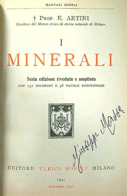 I minerali