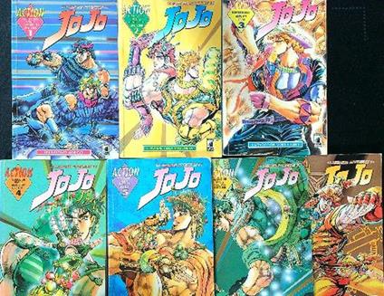 Le bizzarre avventure di Jojo numeri 1-7 - copertina