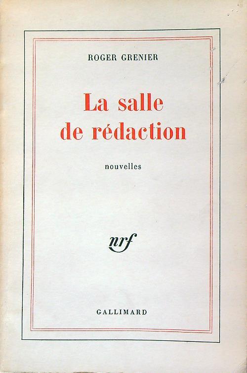 La salle de redaction
