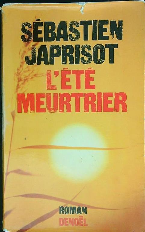 L' ete meurtrier - copertina