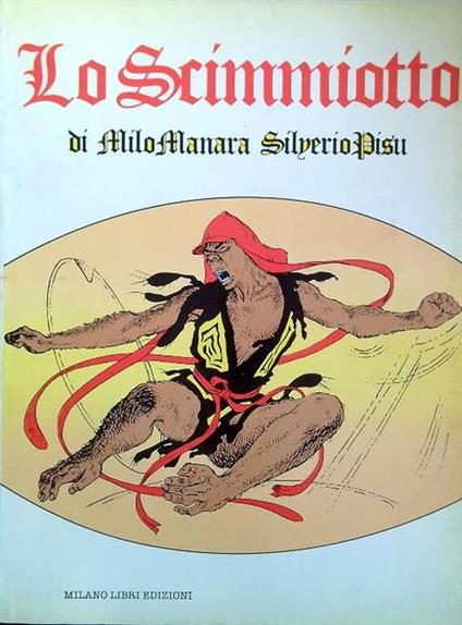 Lo Scimmiotto - Milo Manara - copertina