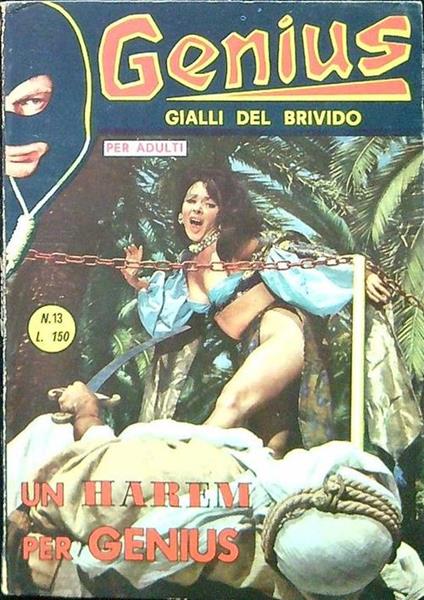 Genius N. 13 - Un Harem per Genius - copertina