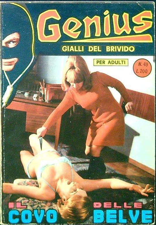 Genius N. 49 - Il covo delle belve - copertina