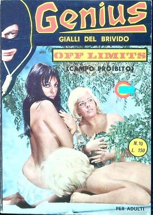 Genius N. 10 - Off limits campo proibito - copertina