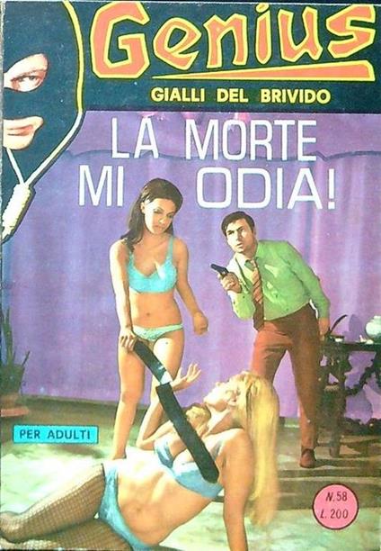 Genius N. 58 - La morte mi odia! - copertina