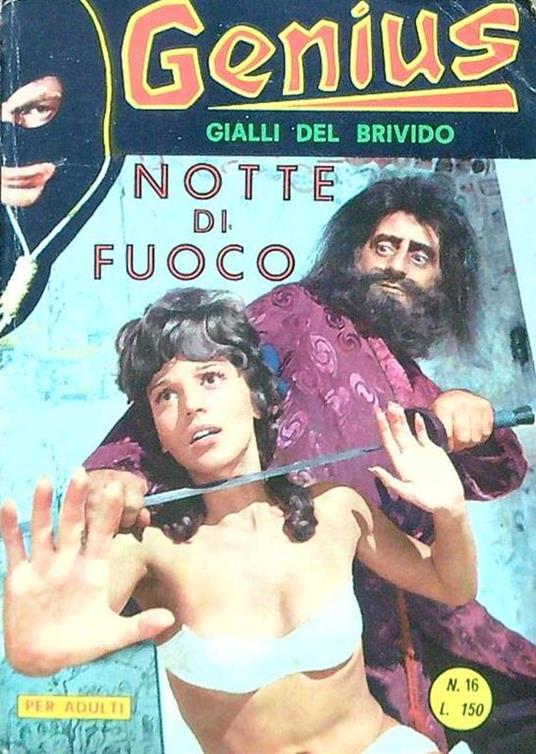 Genius N. 16 - Notte di fuoco - copertina