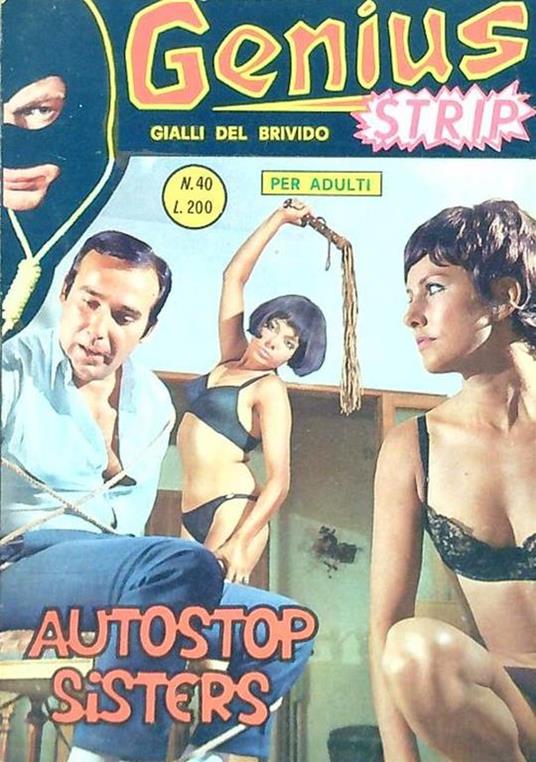 Genius strip N. 40 - Autostop sisters - copertina