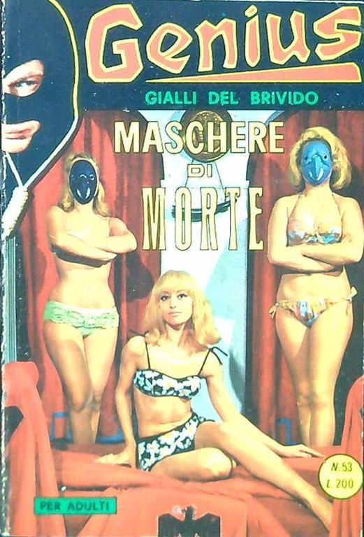 Genius N. 53 - Maschere di morte - copertina