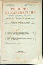 Periodico di matematiche n. 1/gennaio 1929