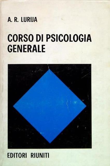 Corso di psicologia generale - copertina