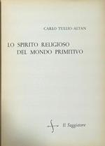 Lo spirito religioso del mondo primitivo