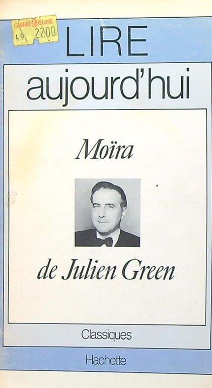 Moira de Julien Green - copertina