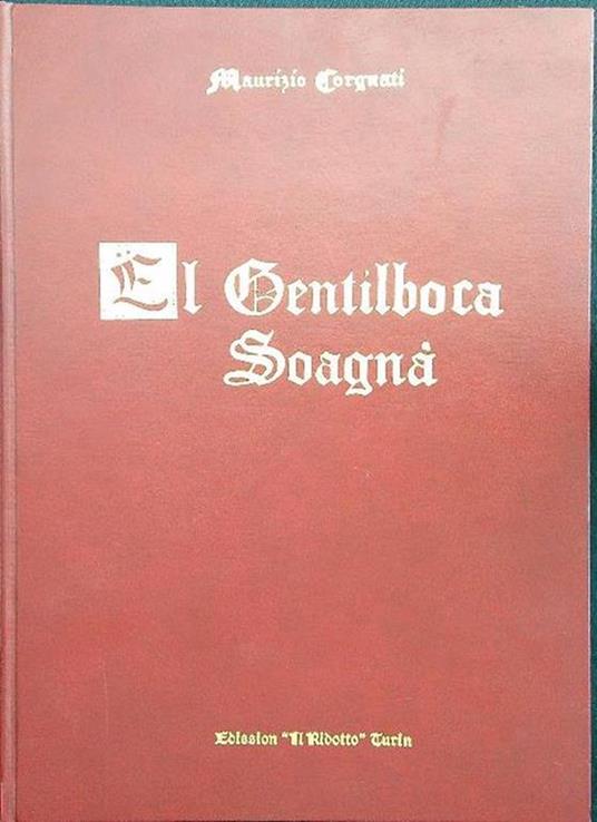 El gentilboca soagna - Maurizio Corgnati - copertina