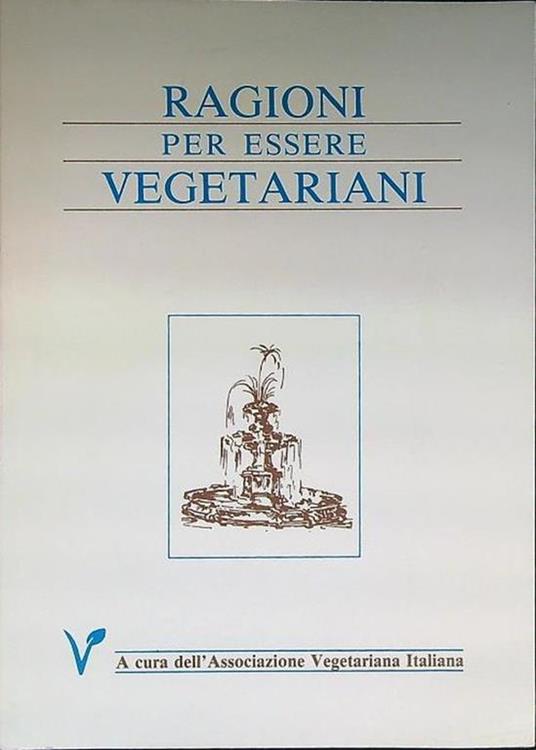 Ragioni per essere vegetariani - copertina