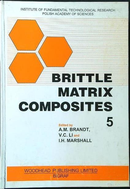 Brittle Matrix Composites 5 - copertina