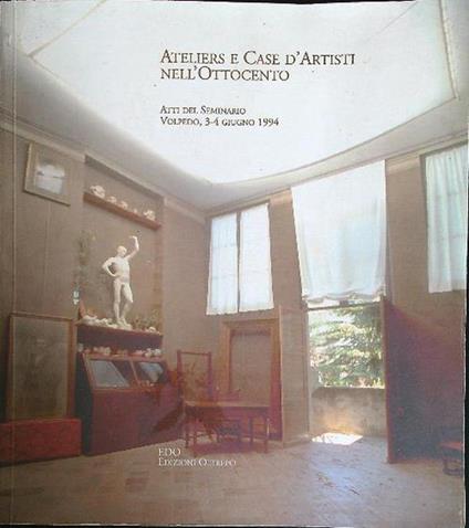 Ateliers e Case d'Artisti nell'Ottocento - copertina