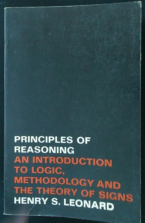 Principles of Reasoning - copertina