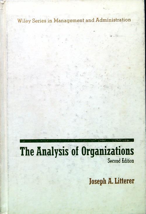 Analysis of Organizations