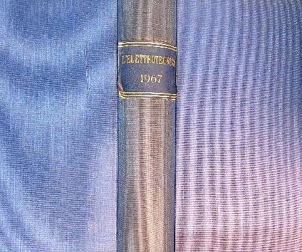 L' elettrotecnica Annata 1967 - copertina
