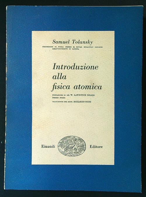 Introduzione alla fisica atomica