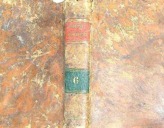 Raccolta completa delle commedie vol 6 - Carlo Goldoni - copertina