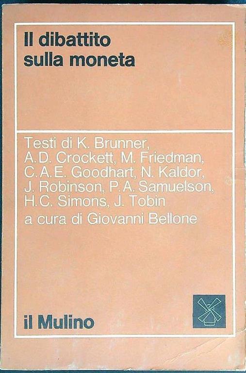 Il dibattito sulla moneta - copertina