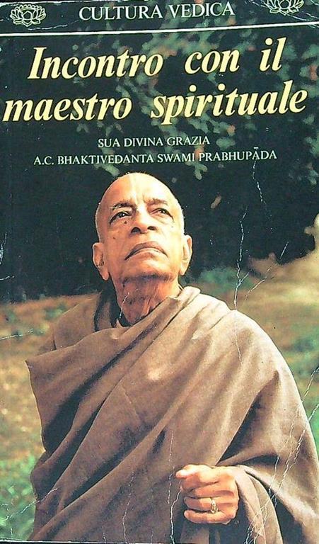 Incontro con il maestro spirituale - copertina