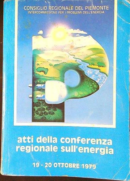 Atti della conferenza regionale sull'energia 1979 - copertina