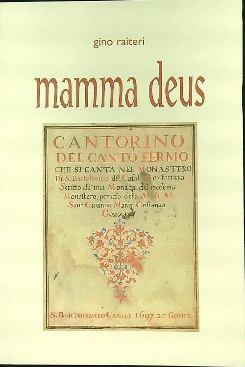 Mamma Deus - gino Rainteri - copertina