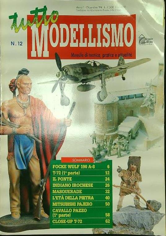 Tutto modellismo n. 12/dicembre '94 - copertina