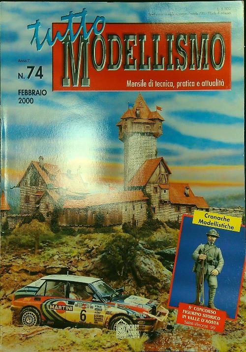 Tutto modellismo n. 74/febbraio 2000 - copertina