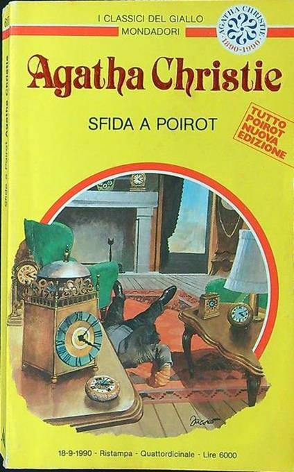 Sfida a Poirot - Agatha Christie - copertina