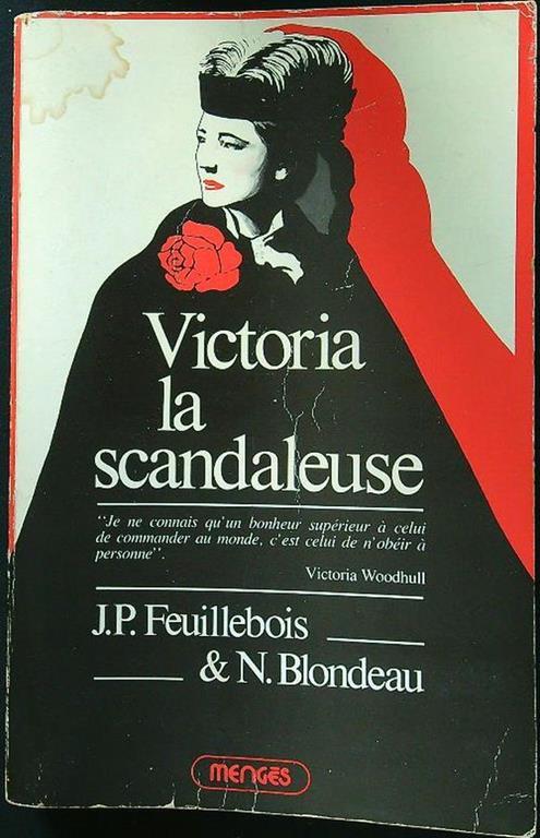 Victoria la scandaleuse - copertina