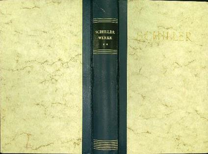 Schillers werke in zwei banden. Zweiter Band - Friedrich Schiller - copertina
