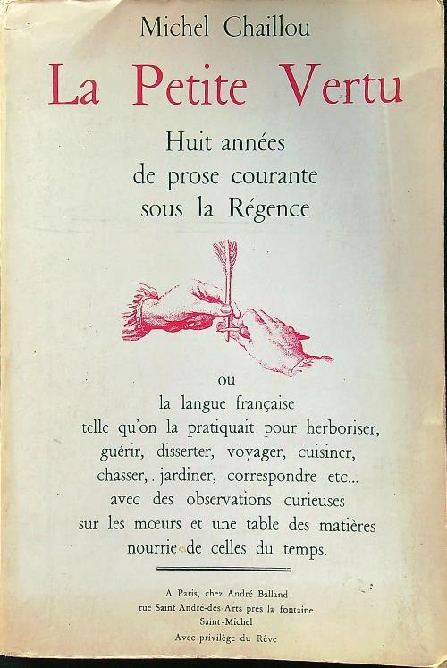 La petite vertu