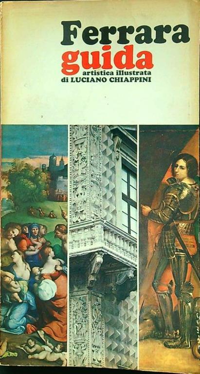 Ferrara guida artistica illustrata - copertina