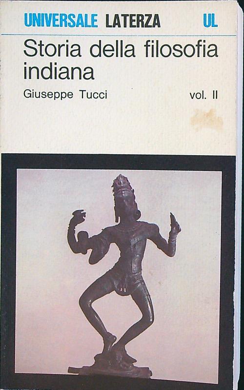 Storia della filosofia indiana vol. II