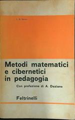 Metodi matematici e cibernetici in pedagogia