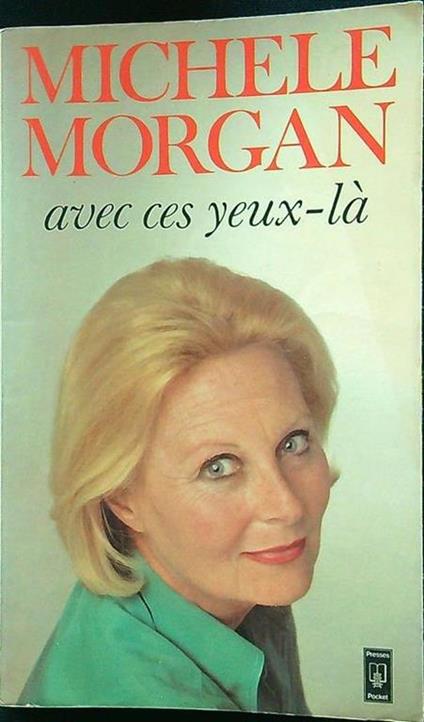 Avec ces yeux-la - copertina