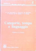 Categorie, tempo e linguaggio